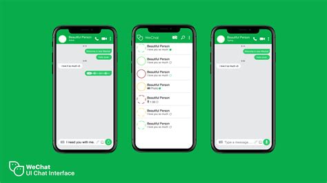 WeChat UI Design