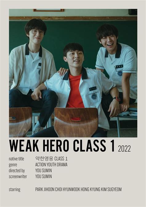 Weak Hero Class 1 poster