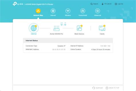 Web Interface Router