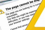 Web Pages Won't Open