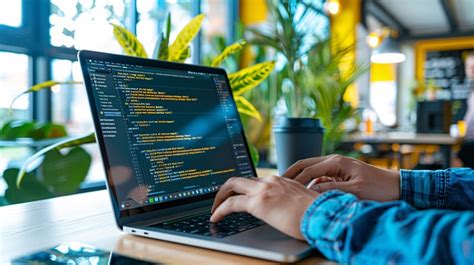 Web developer sedang coding