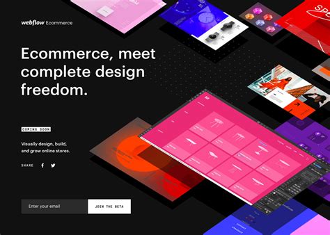 Webflow Ecommerce Template