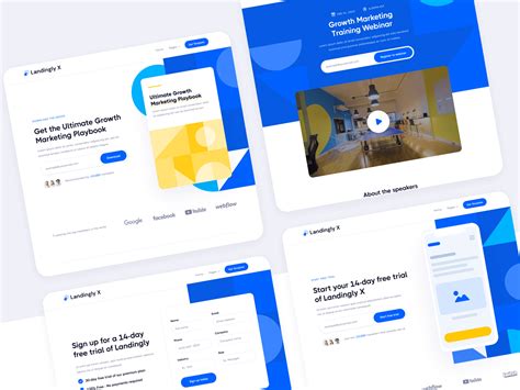 Webflow Landing Page Templates
