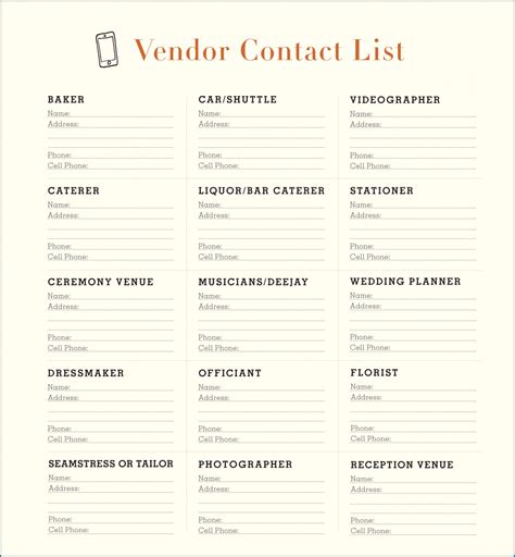 Wedding Coordinator Template