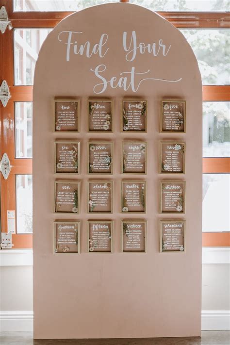 Wedding Seating Chart Pinterest