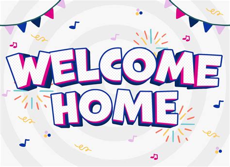 Welcome Home Signs Printable