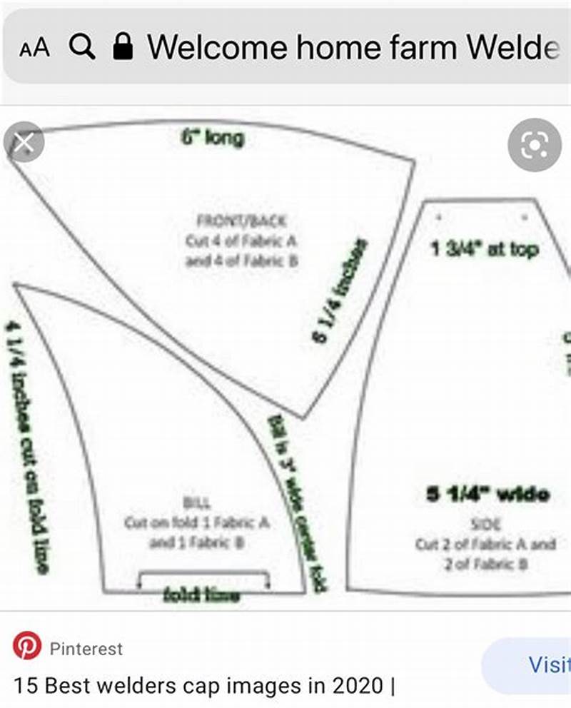 Welding Caps Pattern