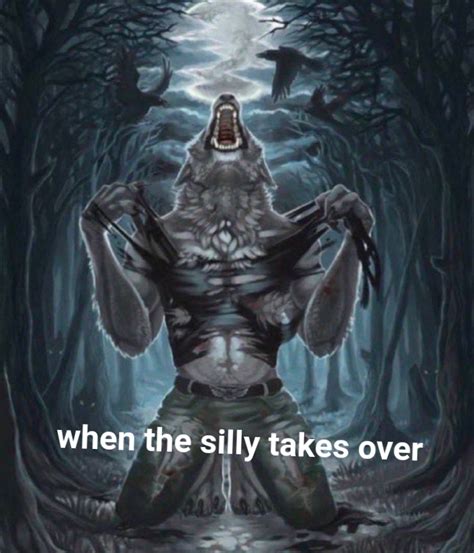 Werewolf Meme Template
