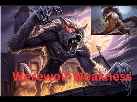 Werewolf weakness