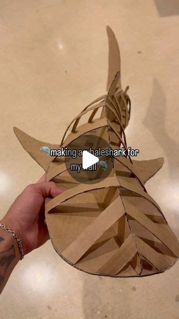 Whale Shark Cardboard Template