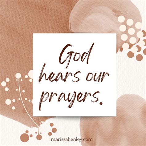 What God hears