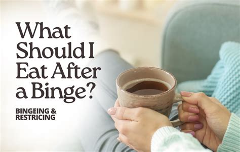 What I eat in a day after a binge