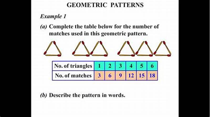 What Is A Geometric Pattern In Math