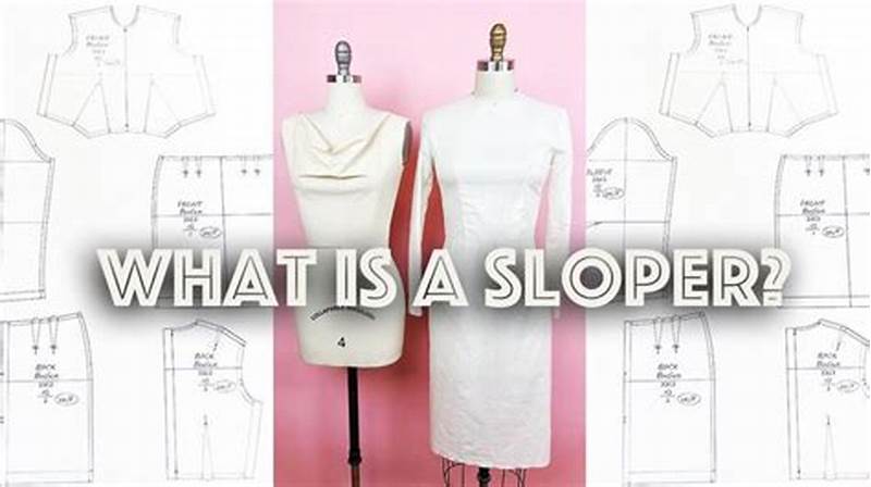 What Is A Sloper In Pattern Making