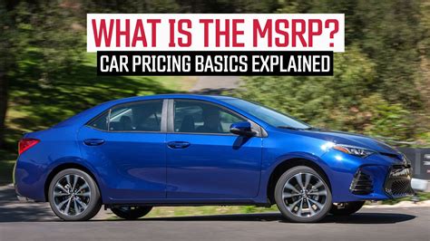 What Is Msrp For Cars