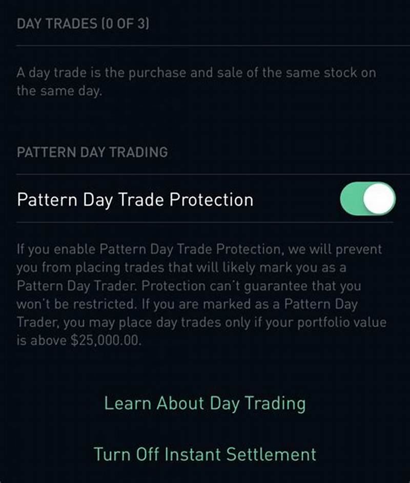 What Is Pattern Day Trade Protection