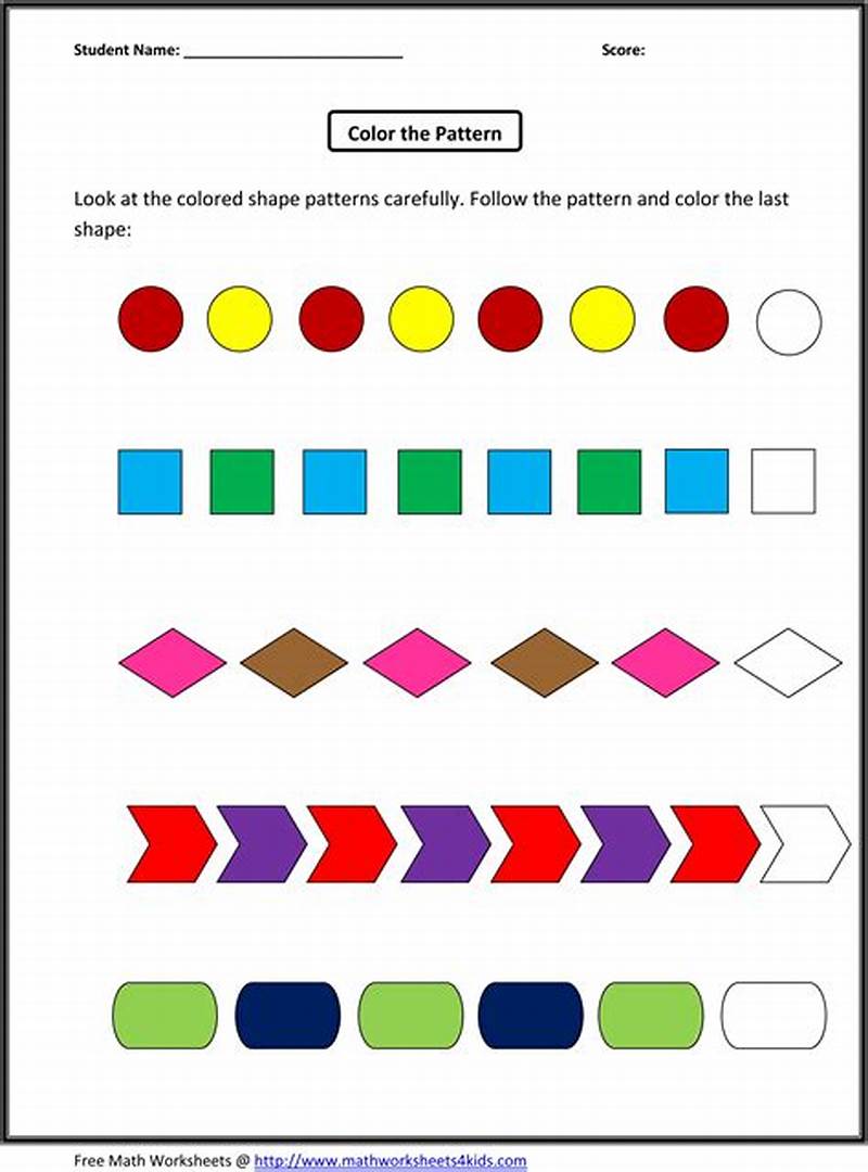 What Is Pattern In Math