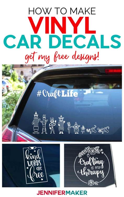 What Kind Of Printable Vinyl To Use For Car Decals