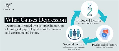 What are 3 possible causes of depression