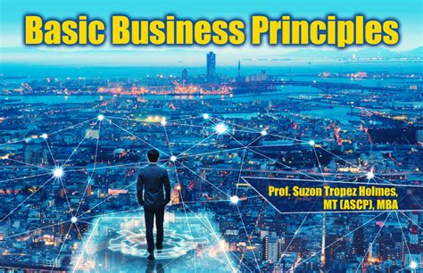 What are basic business principles