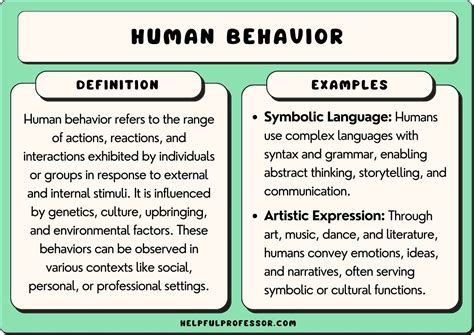 What are examples of social behavior