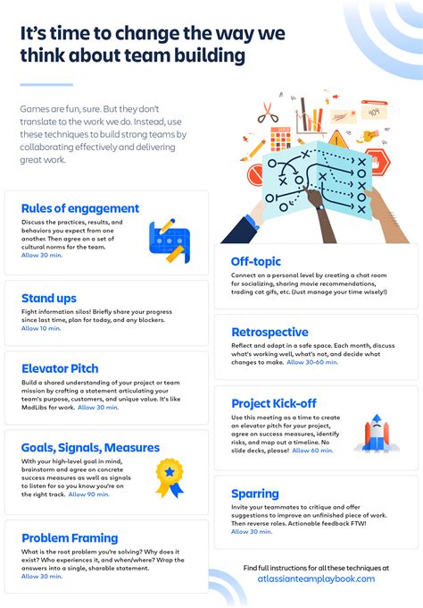 What are examples of team building