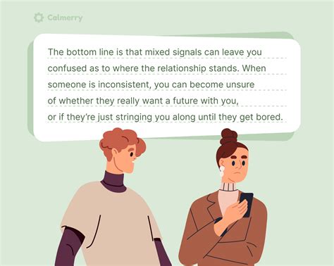 What are mixed signals from a guy