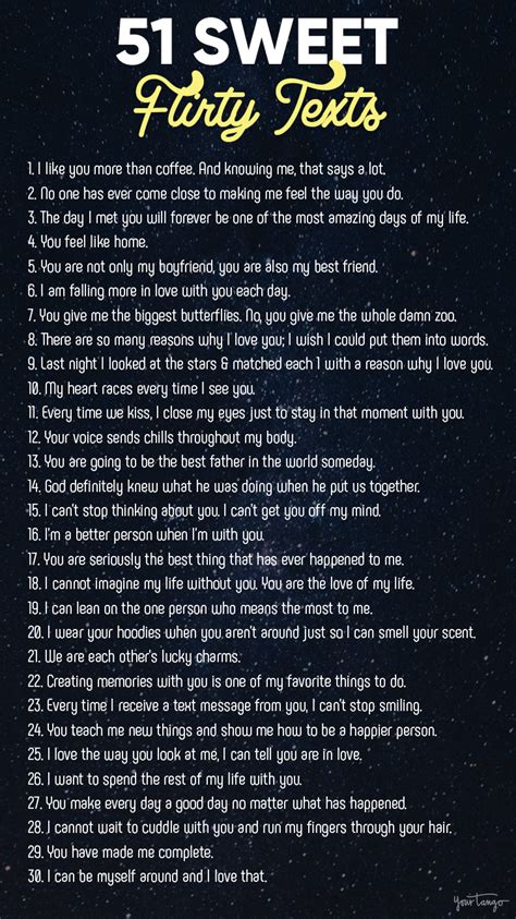 What are some flirty things to say to a guy