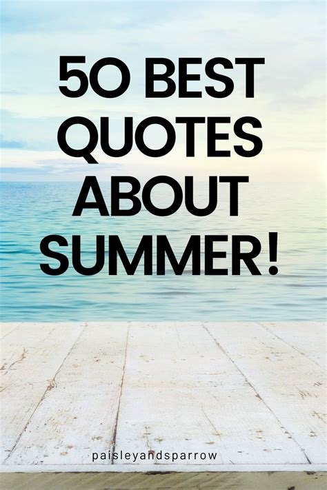 What are some summer quotes