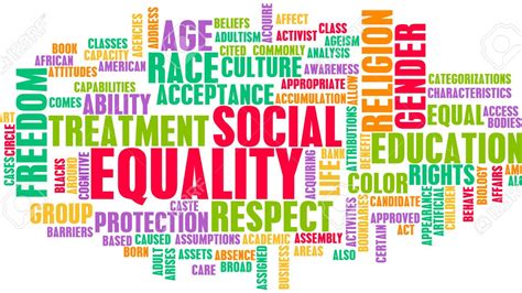 What are the main features of equality