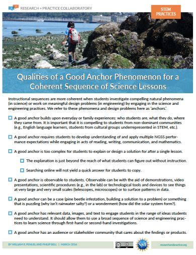 What are the qualities of a good anchor intro