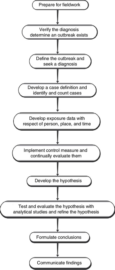 What are the steps in an investigation