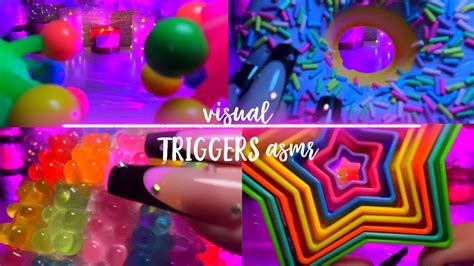 What are visual ASMR triggers