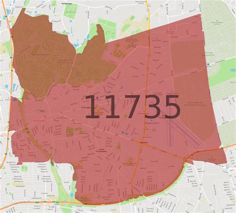 What area code is 11735