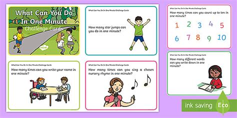 What can you do in 1 minute