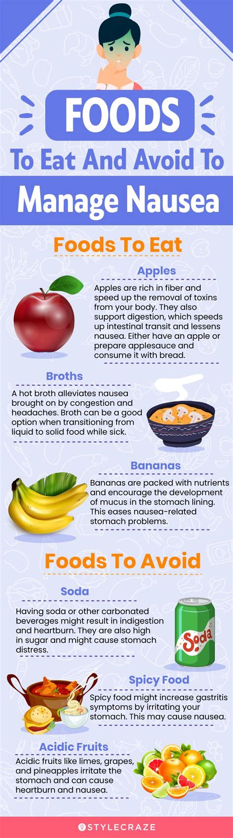 What can you eat to get rid of nausea