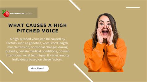 What causes pitch change in voice