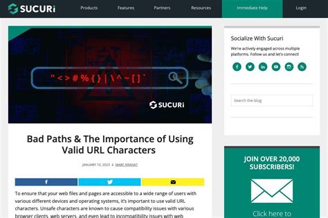 What characters are valid in URL