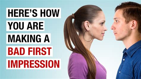 What do you do with a bad first impression