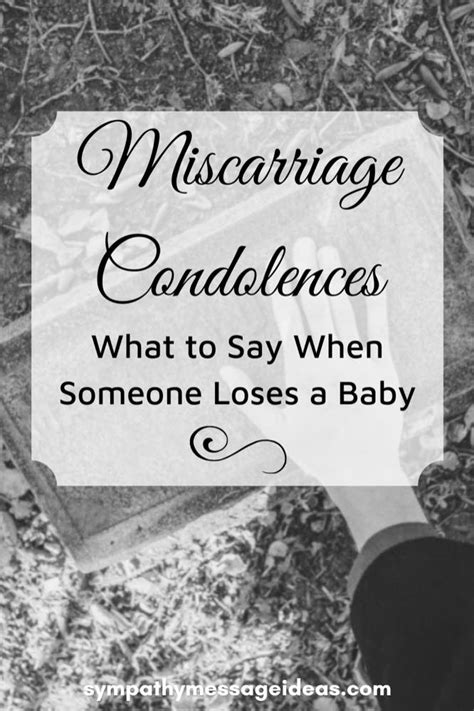 What do you say in a miscarriage note