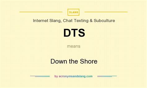 What does DTS mean in texting