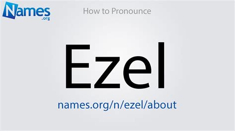 What does Ezel mean in German