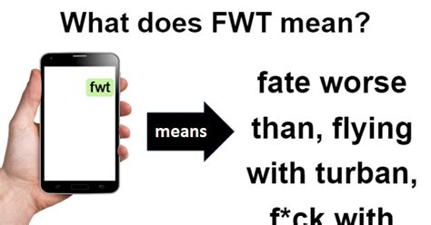 What does FWT mean in text