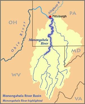 What does Monongahela mean in Indian