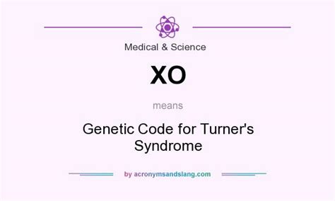 What does XO mean in genetics