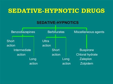 What does a hypnotic drug do