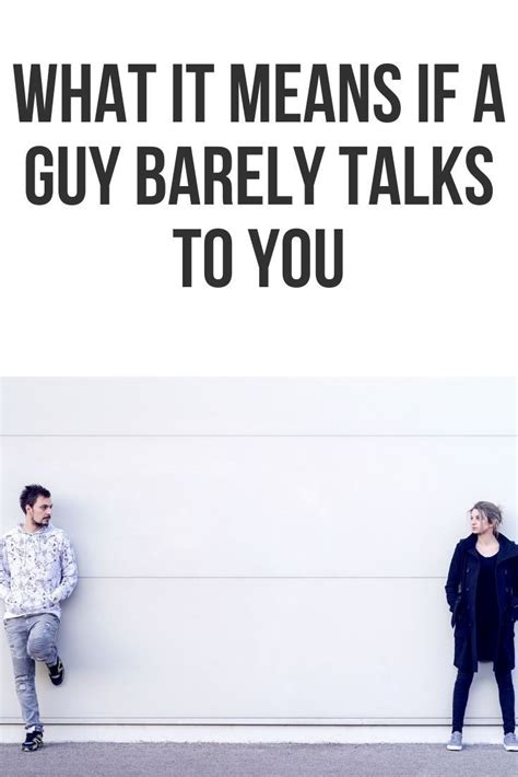 What does barely talk mean