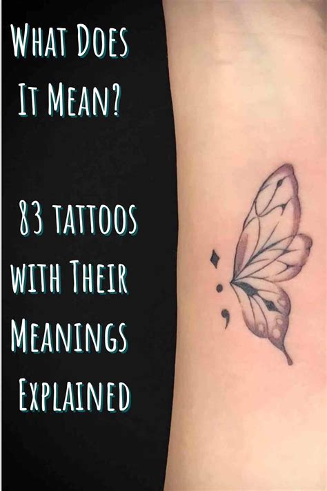 What does different tattoo mean