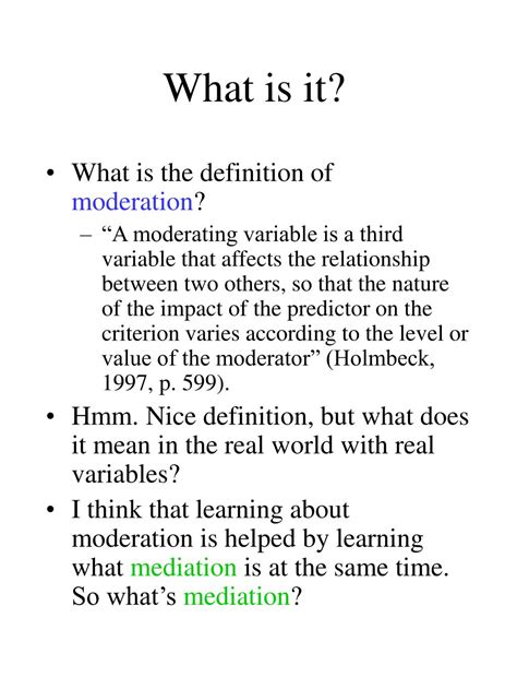 What does it mean to do everything in moderation