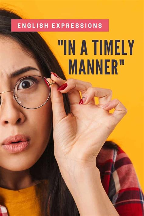 What does it mean to get things done in a timely manner